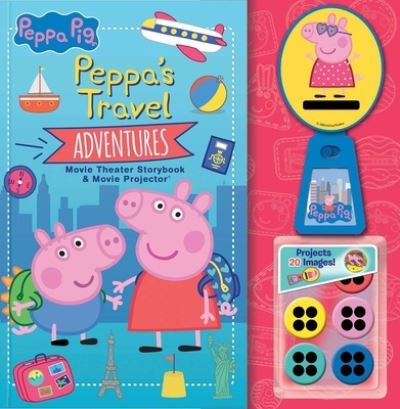 Cover for Meredith Rusu · Peppa Pig Peppa's Travel Adventures Storybook &amp; Movie Projector (Gebundenes Buch) (2021)