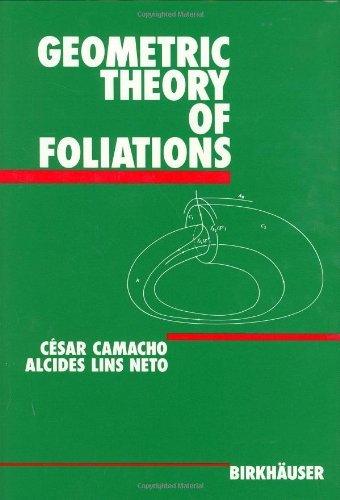 Cover for Cesar Camacho · Geometry Theory of Foliations (Hardcover Book) (1984)