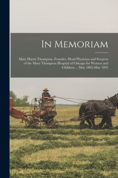 Cover for Anonymous · In Memoriam (Paperback Book) (2021)
