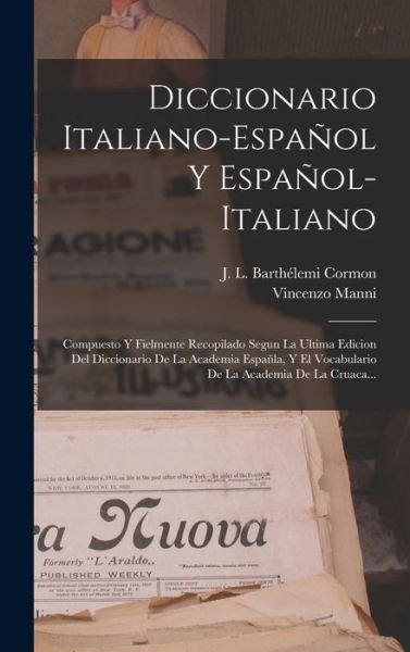 Cover for J L Barthélemi Cormon · Diccionario Italiano-Español y Español-italiano (Book) (2022)