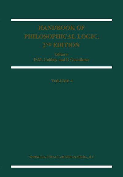 Cover for Dov M Gabbay · Handbook of Philosophical Logic - Handbook of Philosophical Logic (Innbunden bok) [2nd ed. 2002 edition] (2001)