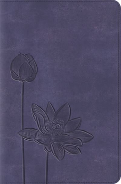Cover for Crossway Bibles · ESV Compact Bible (TruTone, Lavender, Bloom Design) (Læderbog) (2024)