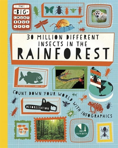 Cover for Paul Rockett · The Big Countdown: 30 Million Different Insects in the Rainforest - The Big Countdown (Paperback Book) [Illustrated edition] (2015)