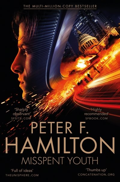 Cover for Peter F. Hamilton · Misspent Youth (Pocketbok) [New edition] (2016)
