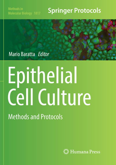 Cover for Epithelial Cell Culture (Book) [Softcover reprint of the original 1st ed. 2018 edition] (2019)