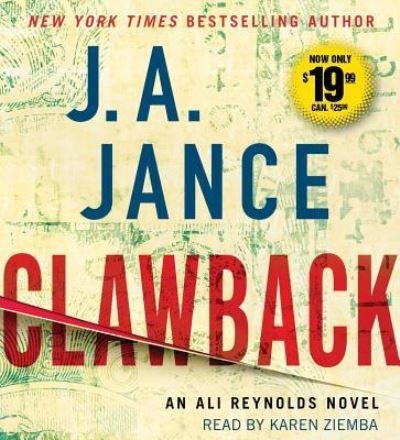 Cover for J A Jance · Clawback (CD) (2016)