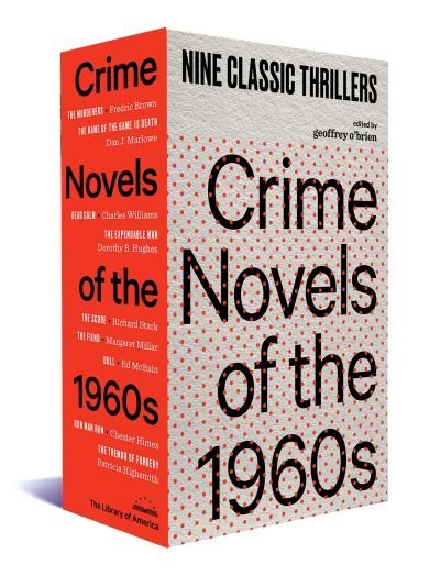Cover for Geoffrey O'Brien · Crime Novels of The 1960s (Book) (2023)