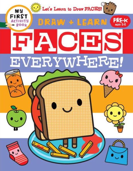 Cover for Harriet Ziefert · Draw + Learn: Faces Everywhere: Faces Everywhere (Paperback Book) (2013)