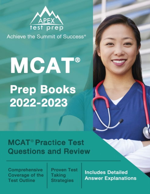 Cover for Joshua Rueda · MCAT Prep Books 2022-2023: MCAT Practice Test Questions and Review [Includes Detailed Answer Explanations] (Paperback Book) (2022)