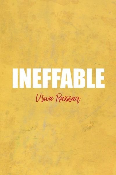 Cover for Uswa Razzaq · Ineffable (Paperback Book) (2019)