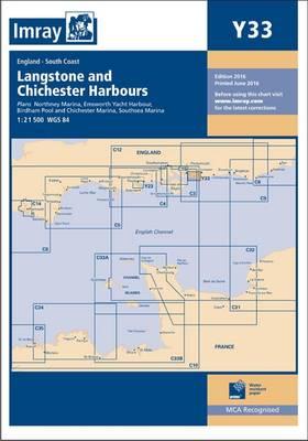 Cover for Imray · Imray Chart Y33: Langstone and Chichester Harbours - Y Series (Paperback Book) [New edition] (2016)