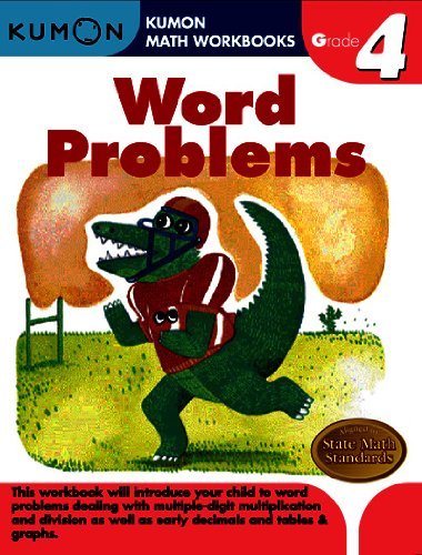 Cover for Kumon · Grade 4 Word Problems (Paperback Book) (2009)