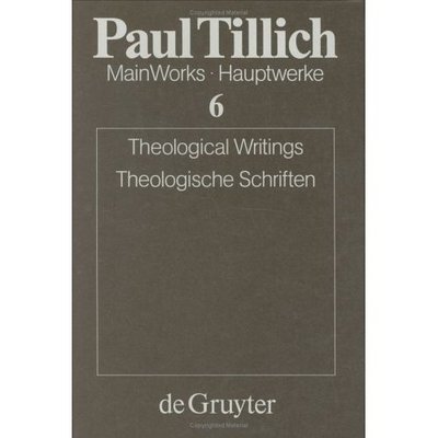 Cover for Paul Tillich · Theological Writings / Theologische Schriften (Hardcover Book) [Reprint 2020 edition] (1992)