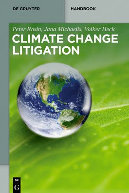 Cover for Rosin · Climate Change Litigation (Book) (2024)