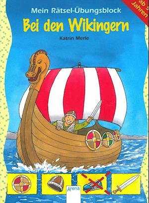 Cover for Katrin Merle · Mein Rätsel-Übungsblock: Bei den Wikingern (Book)