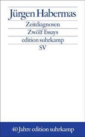 Cover for Jürgen Habermas · Edit.suhrk.2439 Habermas.zeitdiagnosen (Bog)