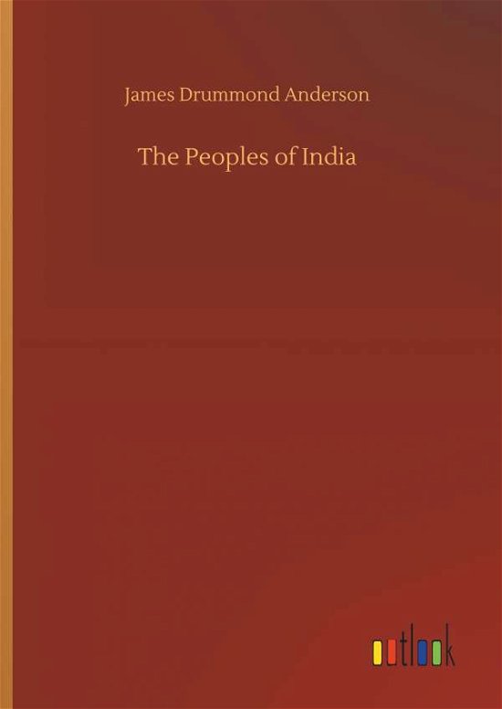 Cover for Anderson · The Peoples of India (Bok) (2019)