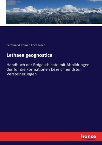 Cover for Römer · Lethaea geognostica (Book) (2017)