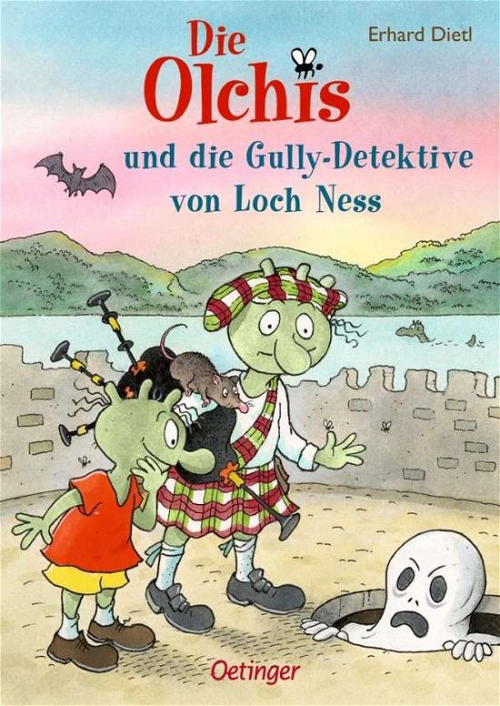 Cover for Erhard Dietl · Die Olchis und die Gully-Detektive von Loch Ness (Hardcover bog) (2019)