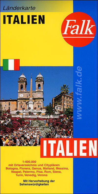 Cover for Mair-Dumont · Falkplan: Italien (Hardcover Book) (2001)