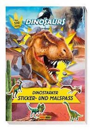 Cover for Panini Verlags GmbH · Dinosaurs by P.D. Moreno: Dinostarker Sticker- und Malspaß (Pocketbok) (2022)