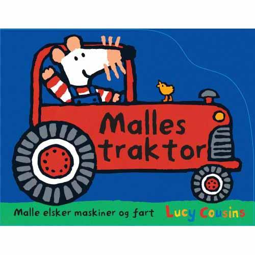 Cover for Lucy Cousins · Malle elsker maskiner og fart: Malles traktor (Bound Book) [1st edition] [Indbundet] (2014)