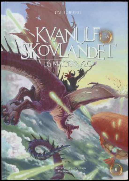 Cover for Jim Højberg · Kvanulf fra Skovlandet: De magiske æg (Hardcover Book) [1er édition] (2016)