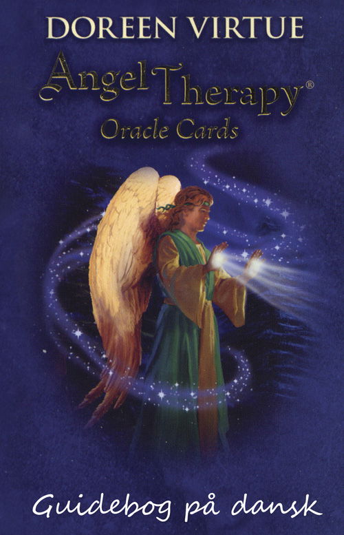 Cover for Doreen Virtue · Angel Therapy Oracle Cards - guidebog på dansk (Bok) [1:a utgåva] (2009)