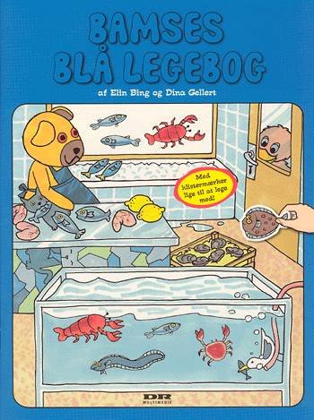 Cover for Elin Bing · Bamses blå legebog (Hæftet bog) [1. udgave] (2002)