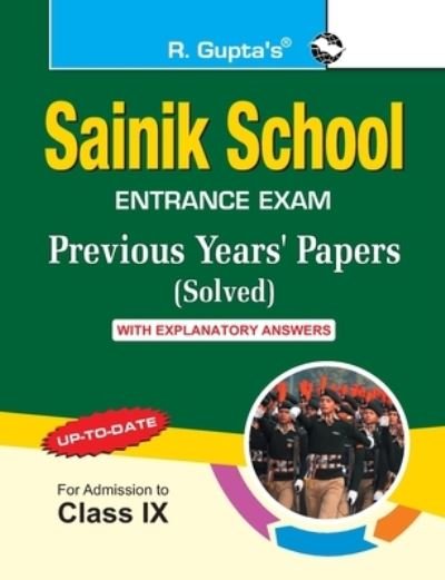 Cover for Rph Editorial Board · Sainik School (Pocketbok) (2020)