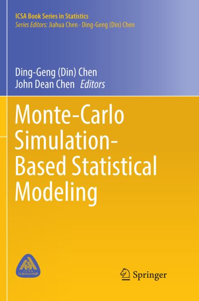 Cover for Monte Carlo Simulation Based Statistical Modeling (Book) [Softcover reprint of the original 1st ed. 2017 edition] (2018)
