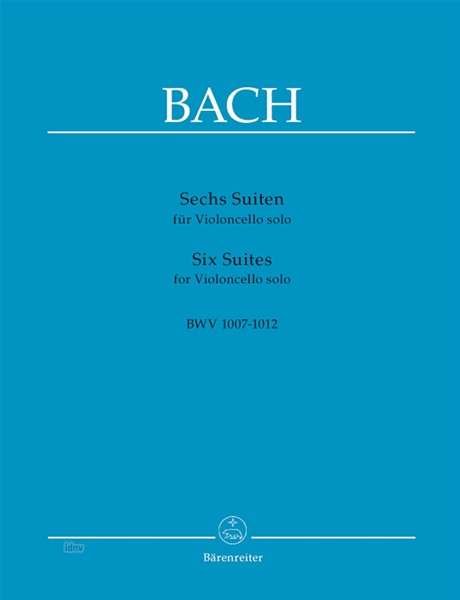 Cover for Johann Sebastian Bach · Bach,js:sechs Suiten.violonc.solo.ba320 (Bog)