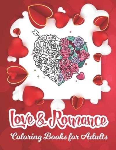 Cover for Afifa Publisher · Love and Romance Coloring Book for Adults (Taschenbuch) (2021)