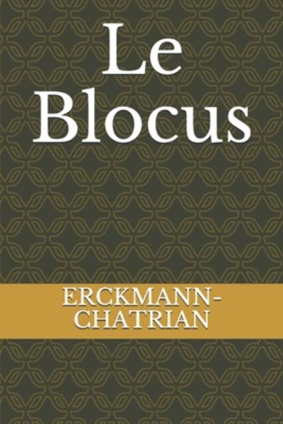 Cover for Erckmann-Chatrian · Le Blocus (Paperback Book) (2020)