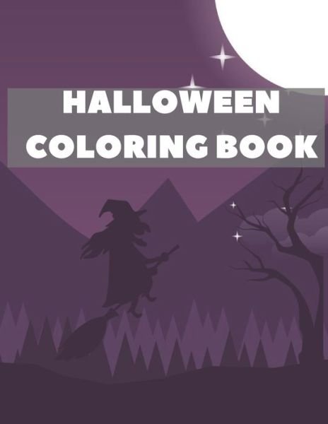 Cover for Qestro Restro · Halloween Coloring Book (Paperback Book) (2020)