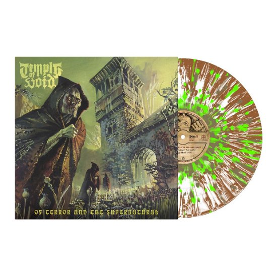 Cover for Temple of Void · Of Terror and the Supernatural (Terror Splatter Vinyl) (LP) (2021)