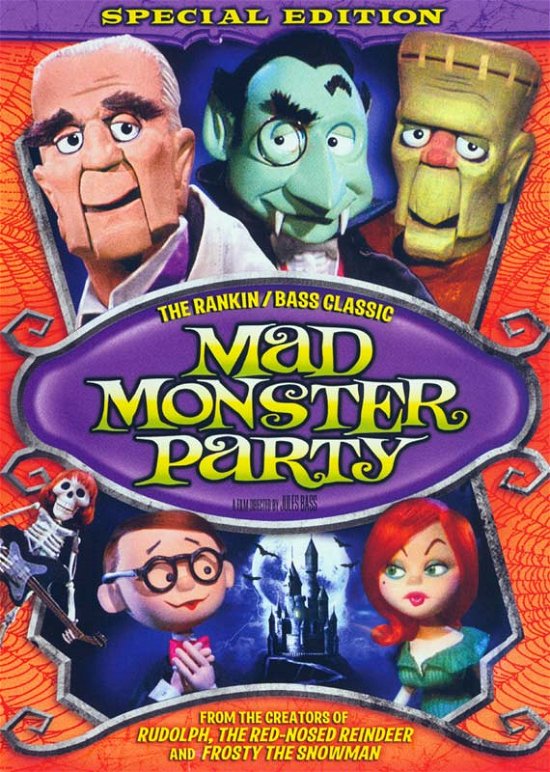 Cover for Mad Monster Party (DVD) (2009)
