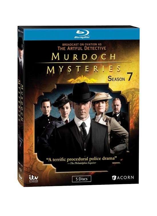 Cover for Murdoch Mysteries: Season 7 (Blu-ray) [Box set] (2014)