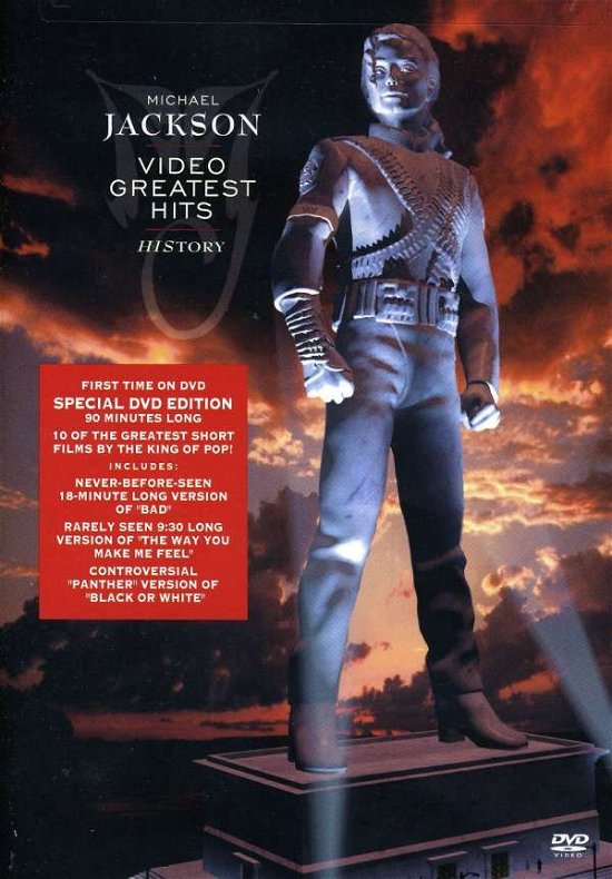 Cover for Michael Jackson · Video Greatest Hits: History (DVD) [Special edition] (2001)