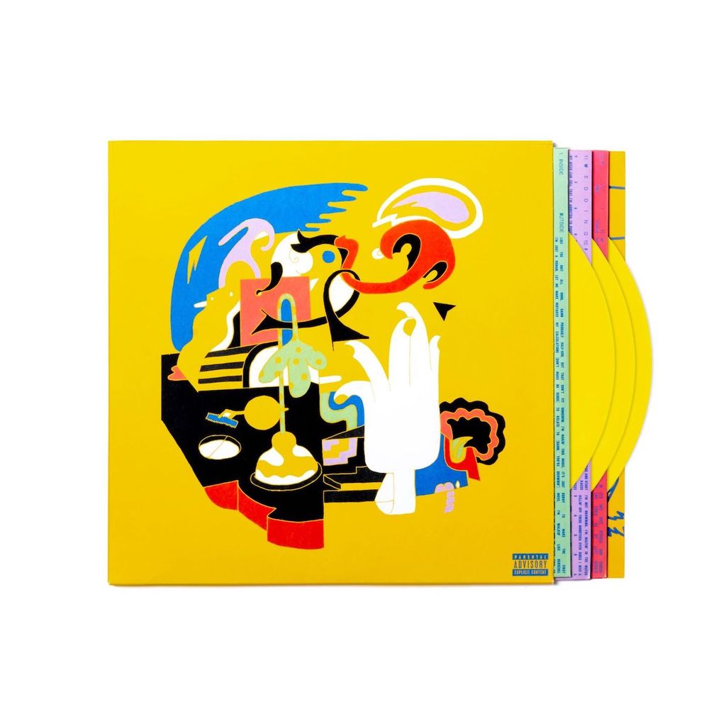 Mac Miller · Swimming (LP) [Milky Clear/Hot Pink/Sky Blue Marble 