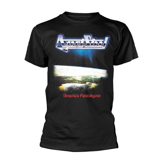 Cover for Agent Steel · Skeptics Apocalypse (T-shirt) [size L] [Black edition] (2019)