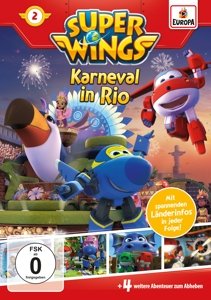 Cover for Super Wings · 002/karneval in Rio (DVD) (2017)
