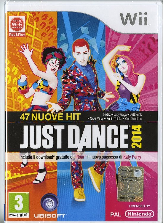 Just Dance 2014 - Wii - Jogo - UBISOFT - 3307215734391 - 