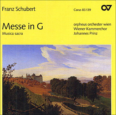 Missa in G (Musica Sacra) (Orpheus Orchester Vienna) - Franz Schubert - Música - CARUS - 4009350831391 - 5 de março de 2009