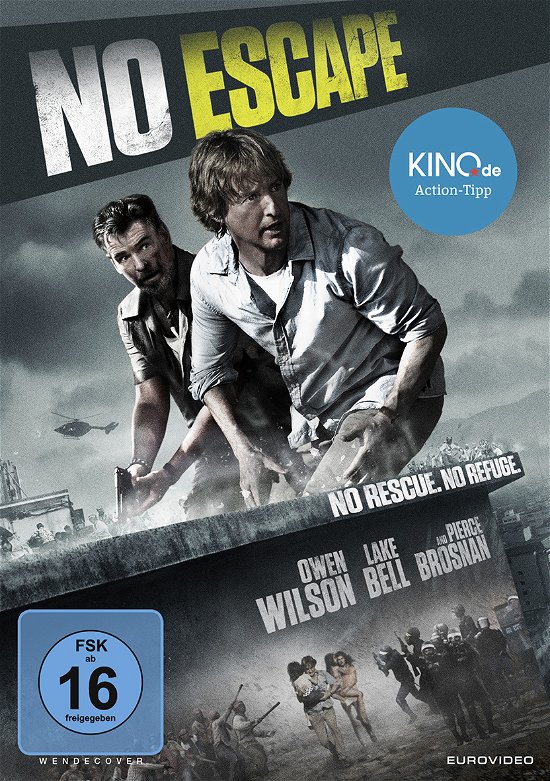 No Escape (Import DE) - Movie - Film - Eurovideo Medien GmbH - 4009750200391 - 25 februari 2016