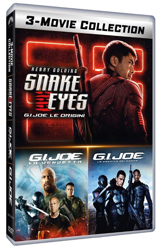 Cover for G.I. Joe · 3 Movie Collection (DVD) (2021)