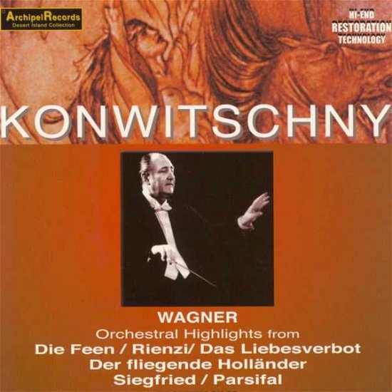 Cover for Wagner / Konwitschny · Overturen Und Orchester Highlights (CD) (2012)