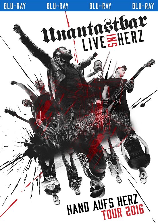Cover for Unantastbar · Live Ins Herz (Ltd. Erstauflage Inkl. Usb-stick) (Blu-ray) (2017)