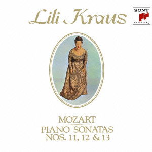 Cover for Lili Kraus · Mozart: Piano Sonatas Nos.11. 12 &amp; 13 (CD) (2009)