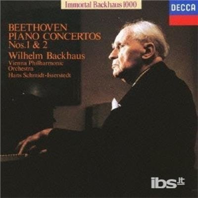 Cover for Wilhelm Bachhaus · Beethoven: Piano Concertos 1 &amp; 2 (CD) [Limited edition] (2015)